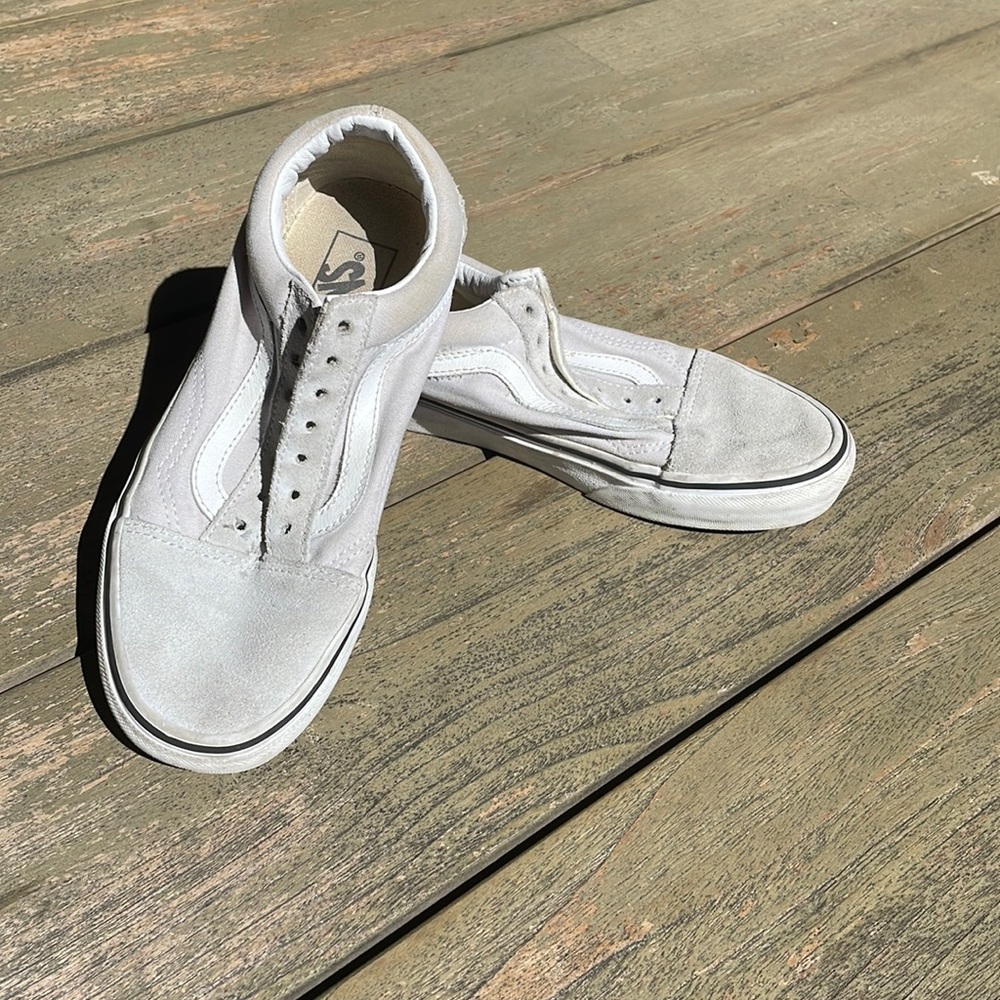 Grey Old Skool Vans